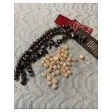25+ real cultured pearls & cultured fresh water