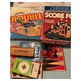 Games, Domino, checkers, score Four, Chinese