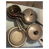 Misc Cooking/ baking pans, Fire King, shows wear