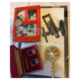 Misc coca-Cola cards NIB, CUFFLINKS & tie clasp,