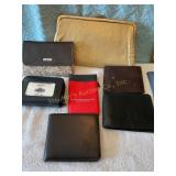 Purse, wallets, calculator, Longaberger wallet etc