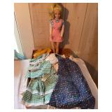 Doll 17' & doll clothes