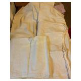 4 unmarked feed sacks, show wear