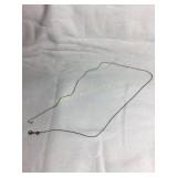 925  link only, beaded chain necklace, 21', .09