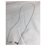 925 Bead chain necklace, 20', .08