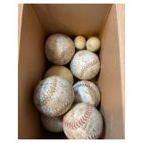 10+ softballs, baseballs, golf balls