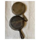 2 cast iron skillets, Korea 1, & Taiwan 0 & P, 6
