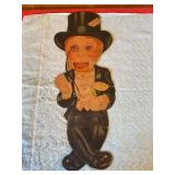 Vintage Charlie McCarthy cardboard puppet? 21'