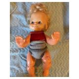 That A Way doll 1974, shows wear, not tested  15'