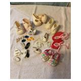 Doll shoes, etc