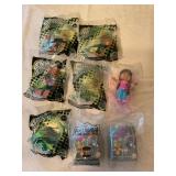 8 Burger King toys, Scooby Doo! Pocahontas, etc.