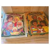 2 Paper dolls books,
