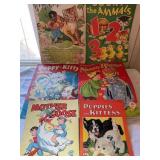 Cloth covered books- Linen, show some wear