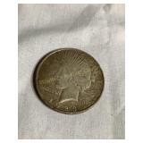 1924 (S) silver peace dollar