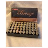 50 Rds. Bronze PMC ammo, 40 S&W, 180gr. FMJ-FP