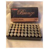 50 Rds. Bronze PMC ammo, 40 S&W, 180gr. FMJ-FP