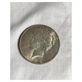 1928 silver peace dollar