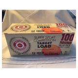 100 Rds, ECI target loads, 12 ga, 2 3/4', 7 1/2