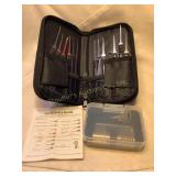3 Lock pick sets w/cases