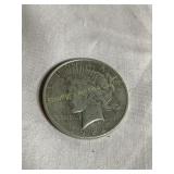 1922 (D) Silver peace dollar