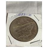 1882 (O)  Morgan silver dollar