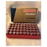 50 Rds. Federal Premium ammo, 40 S&W, 165gr,