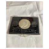 1917-1963 (D) In Memoriam Kennedy half dollar coin