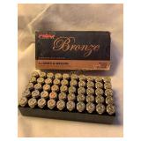 50 Rds. Bronze PMC ammo, 40 S&W, 180gr. FMJ-FP