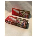 2 Apache knives -Longbow & Ranger, Jim Frost NIB