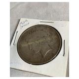 1922 Silver peace dollar