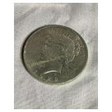 1922 Silver peace dollar