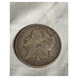 1902 Morgan silver dollar