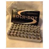 50 Rds. Gold Dot ammo, 40 S&W 165gr GDHP