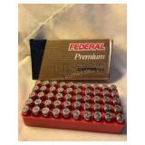 50 Rds. Federal Premium ammo, 40 S&W, 165gr,