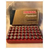 50 Rds. Federal Premium ammo, 40 S&W, 165gr