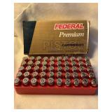 50 Rds. Federal Premium ammo, 40 S&W, 165gr,