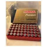 50 Rds. Federal Premium ammo, 40 S&W, 165gr,