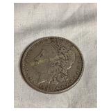 1888 Morgan silver dollar