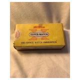 50 Rds Wrstern Super Match ammo, 38 Sp, 148gr