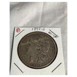1897 (O) Morgan silver dollar