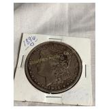 1896 (O) Morgan silver dollar