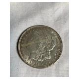 1921 Morgan silver dollar