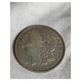 1921 Morgan silver dollar