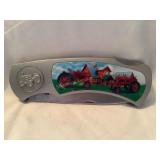 Farm tractor collectors knife, 9.5x3.75'