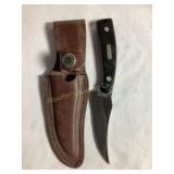 Schrade old timer #1520T,3' blade w/sheath