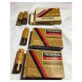 11 Federal Hi Power 20 ga shotgun shells, 2 3/4'