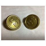 US collar brass horse rosettes, repro? 1.5'D