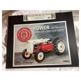 Ford Farming collectorï¿½s metal sign, 16x12.5',