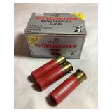 15 Winchester 12 ga magnum rifled slugs, 3'