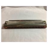 Vintage Birdwiseï¿½s Testimonial harmonica, 7.25'